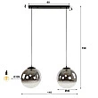 Luster 71-06 Bubble 2L Smoked Glass
