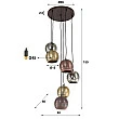 Luster 71-55 Bol 6L Multicolour Nikel