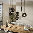 Luster 74-64 Stellar 5+4L Brown Glass
