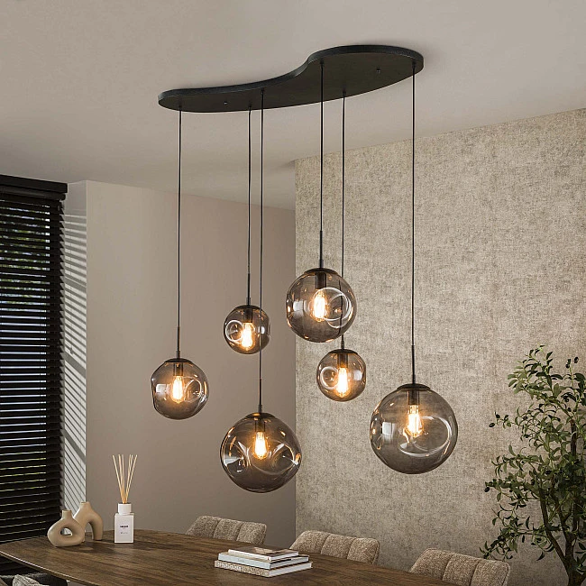 Luster 74-78 Stellar 6L Black Glass