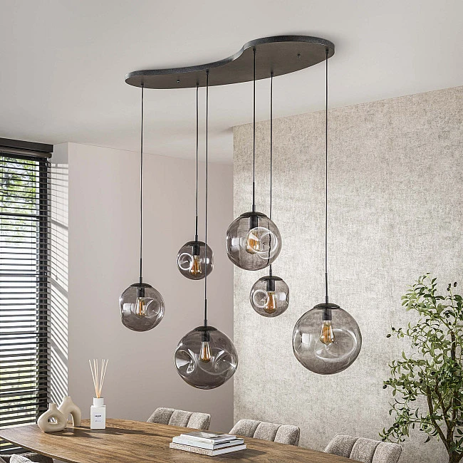 Luster 74-78 Stellar 6L Black Glass