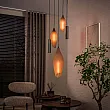 Luster Cocoon 5L Brown Frosted Glass