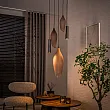 Luster Cocoon 5L Brown Frosted Glass