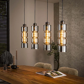 Luster 77-15 Cylinder 3L Chromed Glass