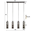 Luster 77-15 Cylinder 3L Chromed Glass