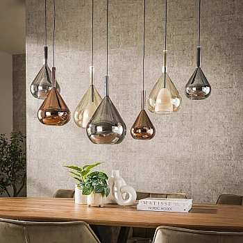 Luster 77-18 Wings 4+3L Multicolour Glass