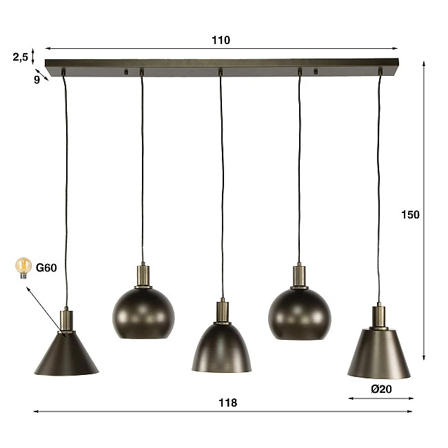 Luster 78-91 Metallo 5L Sienna Brown