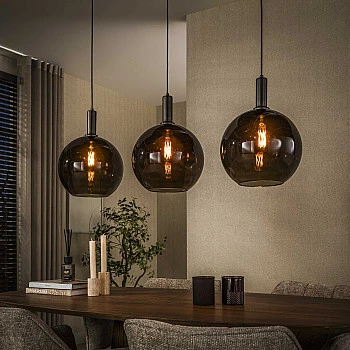Luster 79-10S Sfere 3L Brown Glass