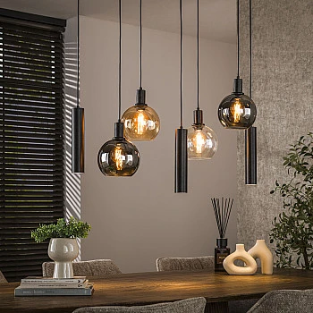 Luster 79-12A Sfere 4+3L Multicolour Glass