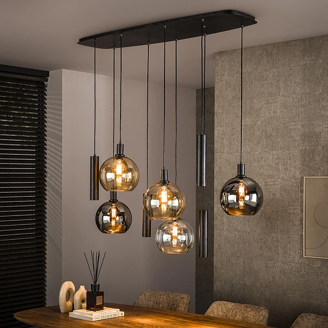 Luster 79-13 Sfere 5+4L Multicolour Glass