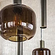 Luster 84-31 Bronza 4+3L Brown Glass