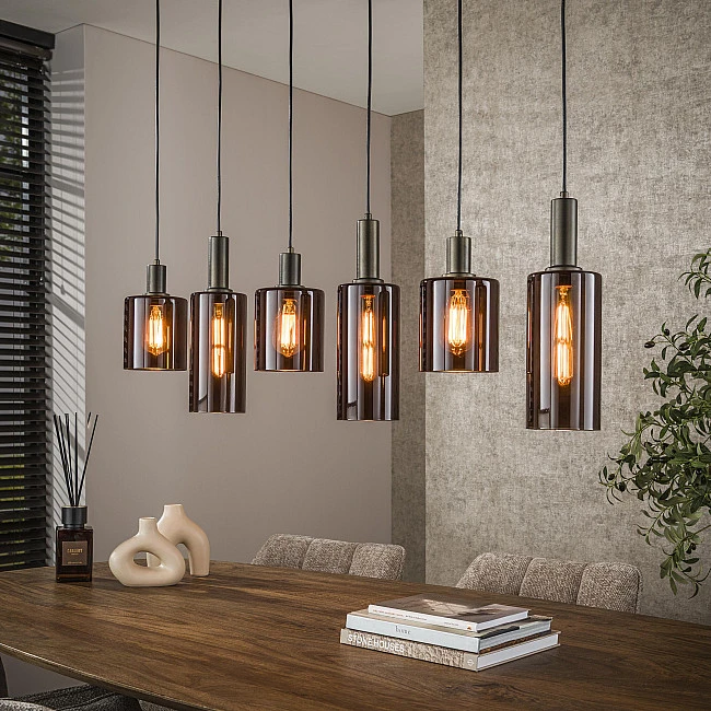Luster 84-36 Sepiora 6L Brown Glass