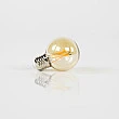 Filament LED žiarovka 84-65 Ø7cm Amber glass