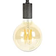 Filament LED žiarovka 84-65 Ø7cm Amber glass