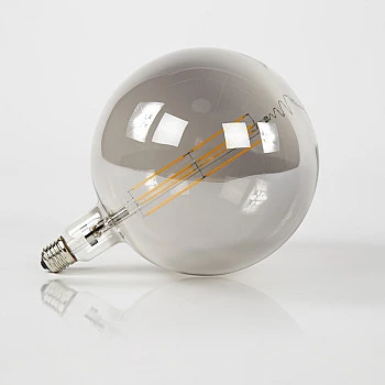 Filament LED žiarovka 84-68S Ø20cm Smoke grey glass