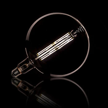 Filament LED žiarovka 84-68S Ø20cm Smoke grey glass
