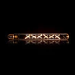Filament LED žiarovka 84-75  30cm Amber glass
