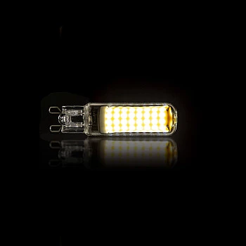 LED žiarovka 84-84 G9 Transparent glass