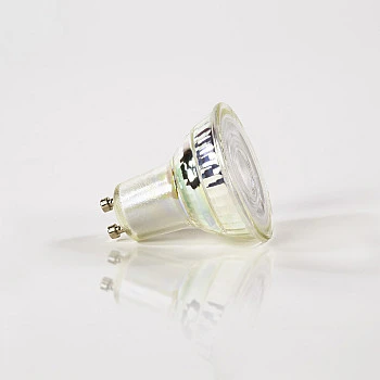 LED žiarovka 84-85 GU10 Transparent glass