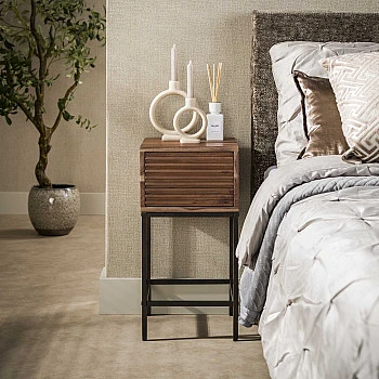 Nočný stolík 20-86 Line Drevo Acacia
