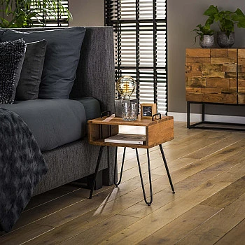 Nočný stolík 23-32 Quadro Drevo Acacia