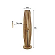 Stojaca lampa 70-51 Orbit 1L Drevo Mango