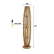 Stojaca lampa 70-52 Orbit 3L Drevo Mango