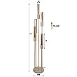 Stojaca lampa 72-00A Tube 5L