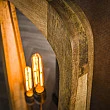 Stojaca lampa 72-95 Bray 3L Drevo Mango