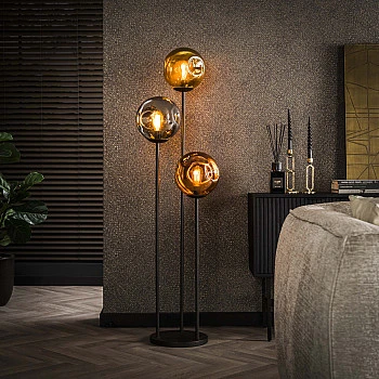 Stojaca lampa 74-50B Stellar 3L Multicolour Glass