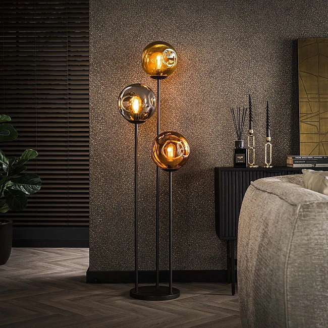 Stojaca lampa 74-50B Stellar 3L Multicolour Glass