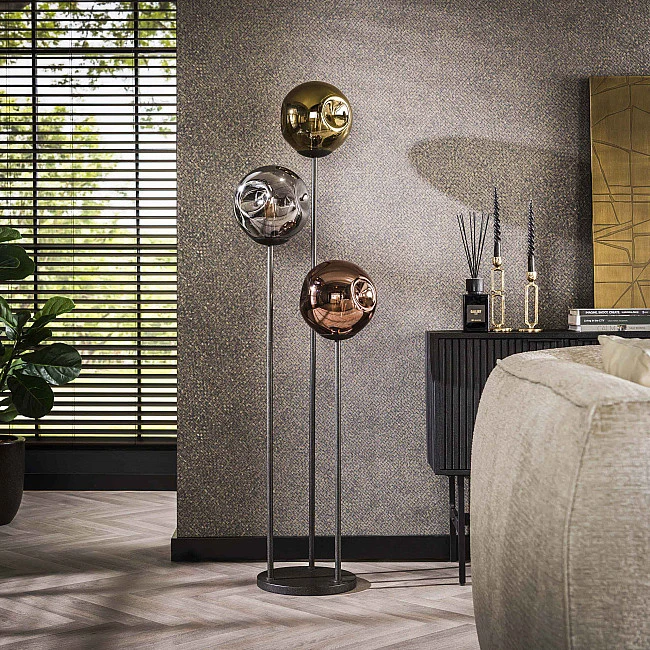 Stojaca lampa 74-50B Stellar 3L Multicolour Glass