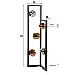 Stojaca lampa 74-52 Stellar 5L Multicolour Glass