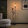 Stojaca lampa 76-90B Cocoon 3L Multicolour glass