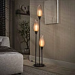 Stojaca lampa 76-90F Cocoon 3L Brown frosted glass