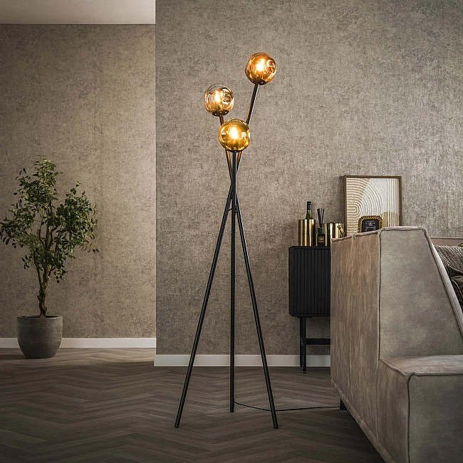 Stojaca lampa 77-76 Molecule 3L Multicolour Glass