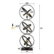 Stojaca lampa 77-86 Galaxy 3L