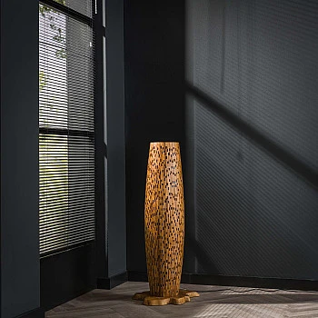 Stojaca lampa 80-80 Bars 2L Drevo Teak
