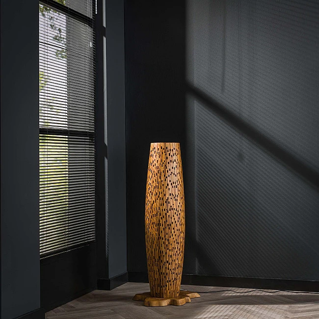 Stojaca lampa 80-80 Bars 2L Drevo Teak