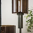 Stojaca lampa 84-35 Sepiora 3L Brown Glass