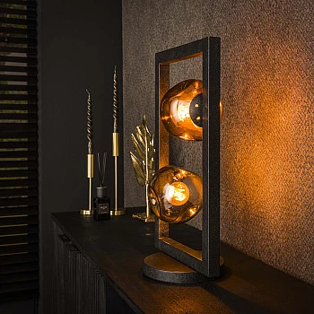 Stolová lampa 74-53 Stellar 2L Mulicolour glass