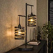Stolová lampa 82-91 2L Spindle Slate Gray