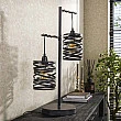 Stolová lampa 82-91 2L Spindle Slate Gray
