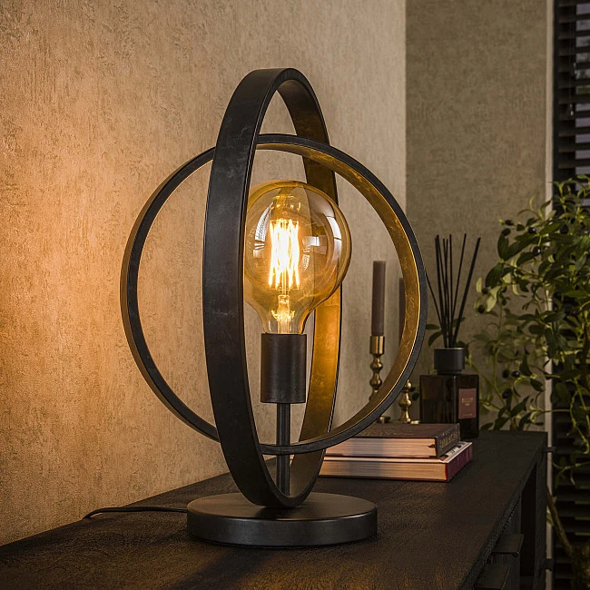 Stolová lampa 83-20 Turn 1L Charcoal
