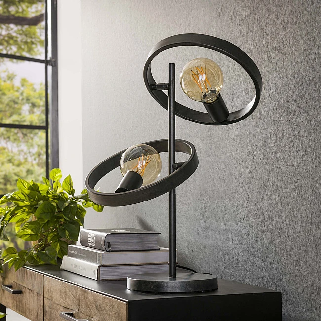 Stolová lampa 84-00 Hover 2L Charcoal