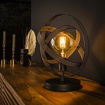 Stolová lampa 84-21 Cosmos 1L Artic Black