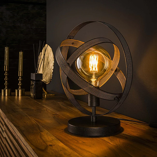 Stolová lampa 84-21 Cosmos 1L Artic Black