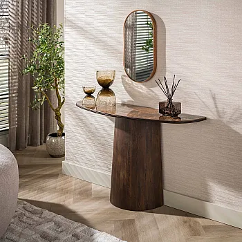 Toaletný stolík/Konzola Empera 29-38 Ceramic Dark Emperador