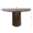 Toaletný stolík/Konzola Empera 29-38 Ceramic Dark Emperador