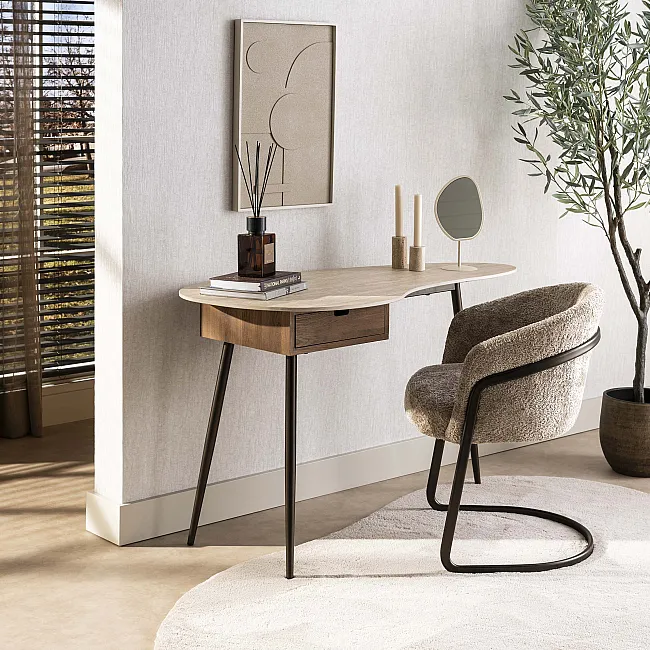 Toaletný stolík/Konzola Travino 42-13 Ceramic Travertine